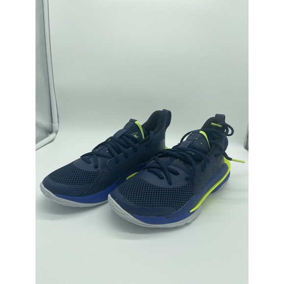 Under Armour Curry 7 Big Kids 'Dub Nation' - Size 4Y / 5.5W - Brand New w box - Picture 2 of 9